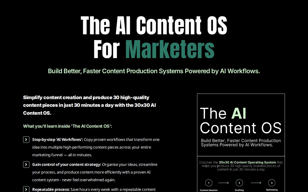 The AI Content OS